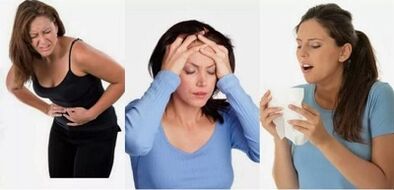 პარაზიტების ნიშნები ადამიანის ორგანიზმში